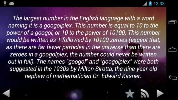 Amazing Science Facts android App screenshot 2